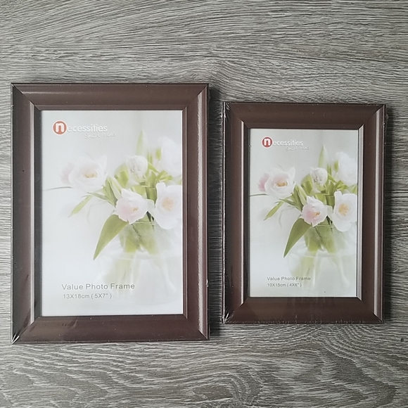 Other - NWT Set of 2 brown picture frames
